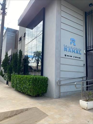 Fachada da Policlínica Rahal em Birigui